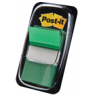 Post-it index standaard, ft 24,4 x 43,2 mm, houder met 50 tabs, groen