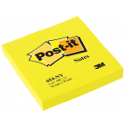Post-it Notes, 100 vel, ft 76 x 76 mm, neongeel