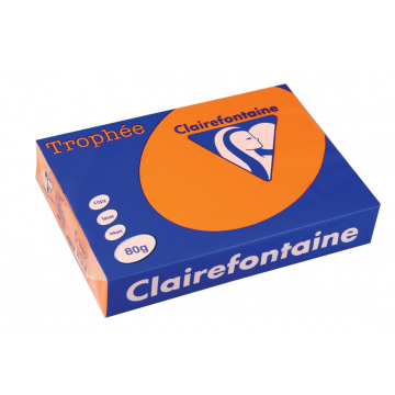 Clairefontaine Trophée Intens A4 feloranje, 80 g, 500 vel