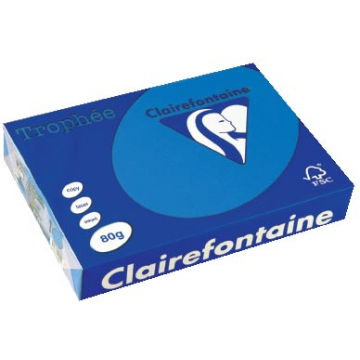 Clairefontaine Trophée Intens A4 turkoois, 80 g, 500 vel