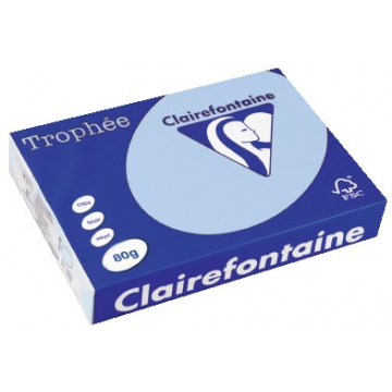 Clairefontaine Trophée Pastel A4 blauw, 80 g, 500 vel