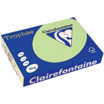 Clairefontaine Trophée Pastel A4 groen, 80 g, 500 vel