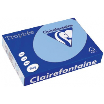 Clairefontaine Trophée Pastel A4 helblauw, 80 g, 500 vel