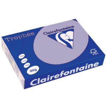 Clairefontaine Trophée Pastel A4 lila, 80 g, 500 vel