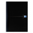 Oxford Office Essentials schrift, harde kaft, 192 bladzijden, gelijnd, ft A4, smart black