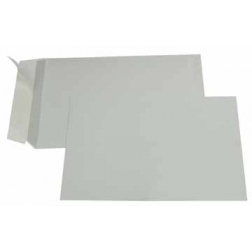 Gallery enveloppen ft 162 x 229 mm, stripsluiting, binnenzijde grijs, doos van 500 stuks