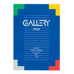 Gallery schrijfblok, ft A4, geruit 5 mm, 100 vel