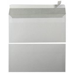 Enveloppen Ft 110 x 220 mm met stripsluiting, wit, doos van 500 stuks