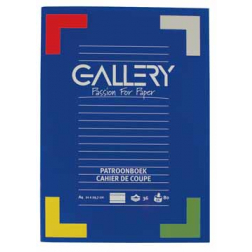 Gallery schrift, ft A4, gelijnd, 72 bladzijden