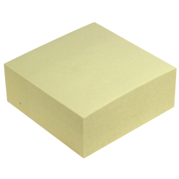 5 Star Re-Move Note Cube 76 x 76 mm, geel, blok van 320 vel
