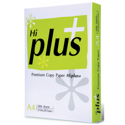 Hi-Plus Premium kopieerpapier ft A4, 75 g, pak van 500 vel