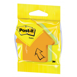 Post-it Notes mini pijl, 3 kleuren, blok van 225 vel, op blister