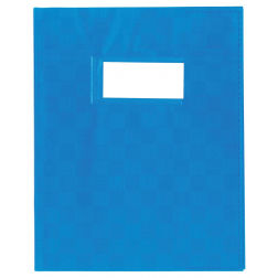 schriftomslag 23 x 30 cm, blauw