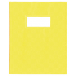 schriftomslag ft 23 x 30 cm, geel
